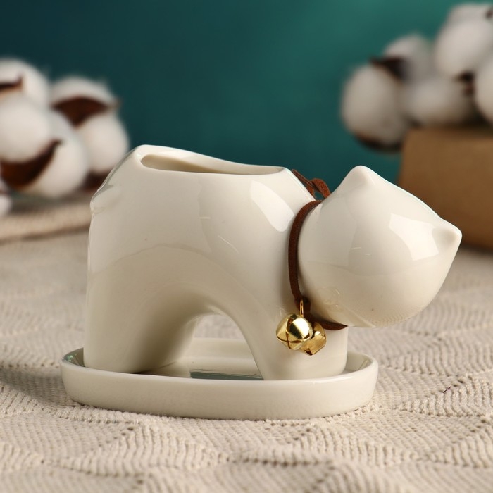 Горшок  Горшок "Котенок" 9х5х6см