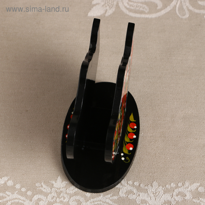 Салфетница «Чайник», хохлома Салфетница «Чайник», хохлома