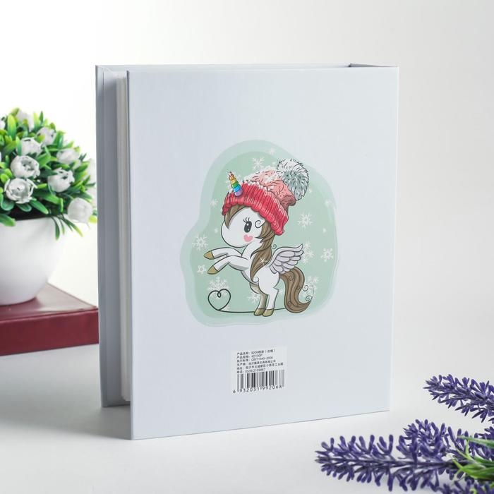 Фотоальбом на 100 фото 10х15 см Фотоальбом на 100 фото 10х15 см "Единорог в шапочке" 17,8х14х5 см