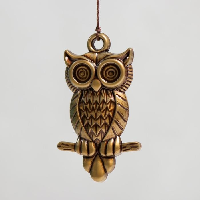 Музыка ветра металл Музыка ветра металл "Филин" 3 колокольчика 37,5 см