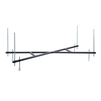 Каркас для ванны Eurolux LAIT / MIAMIKA, 160x70 см, Х-образный