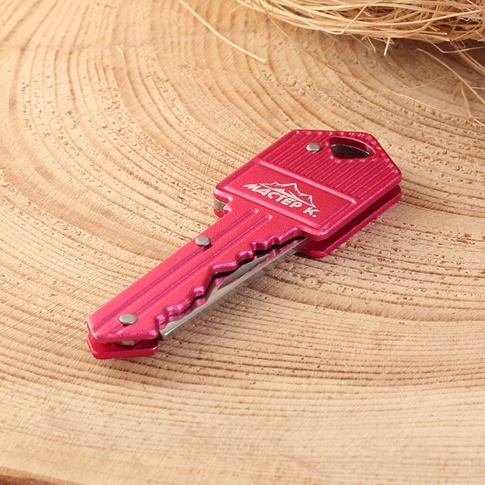 Нож складной Нож складной "Ключ" 11,7см, клинок 47мм/1,8мм, брелок, микс