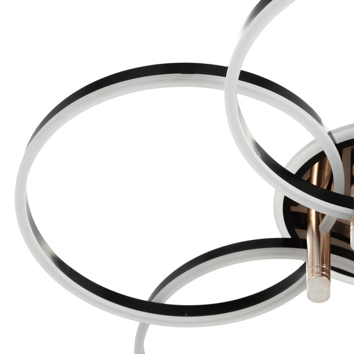 Светильник Светильник "Финди" 5xLED 250Вт черный 90х90х16 см BayerLux