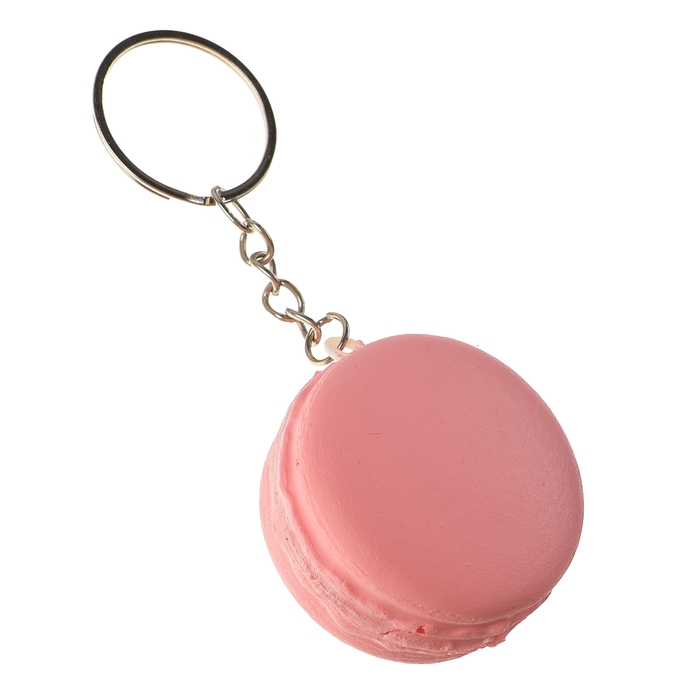 Мялка-сквиш «Макарун», на брелоке, цвета МИКС Мялка-сквиш «Макарун», на брелоке, цвета МИКС