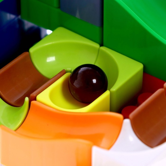 Конструктор блочный «Марблс», 78 деталей Конструктор блочный «Марблс», 78 деталей