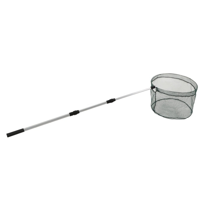 Подсачник складной телескопический П-11, 190 см, круглый обод 35 см, капрон Подсачник складной телескопический П-11, 190 см, круглый обод 35 см, капрон