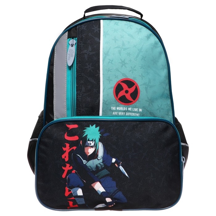 Рюкзак школьный, 37 х 26 х 13 см, эргономичная спинка, Calligrata ОРТ  Рюкзак школьный, 37 х 26 х 13 см, эргономичная спинка, Calligrata ОРТ "Аниме боец"