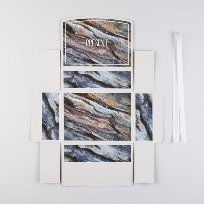 Коробка подарочная складная двухсторонняя, упаковка, «Мужская», 16,5 х 12,5 х 5 см Коробка подарочная складная двухсторонняя, упаковка, «Мужская», 16,5 х 12,5 х 5 см