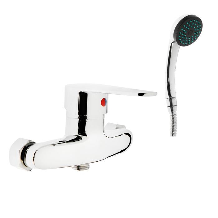 Смеситель для душа Istok life Standard 0402.727, однорычажный, без излива, лейка Смеситель для душа Istok life Standard 0402.727, однорычажный, без излива, лейка