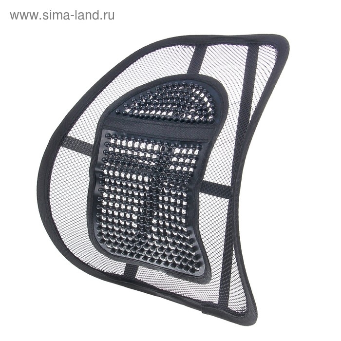 Ортопедическая спинка на сиденье TORSO с вертикальным массажером, 38×39 см Ортопедическая спинка на сиденье TORSO с вертикальным массажером, 38×39 см