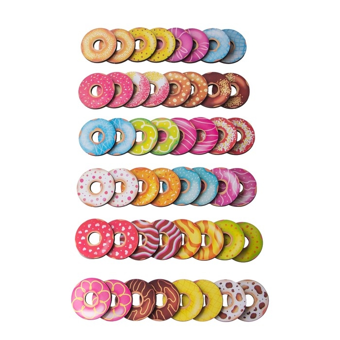 Настольная игра «Мемори. Пончики» Настольная игра «Мемори. Пончики»