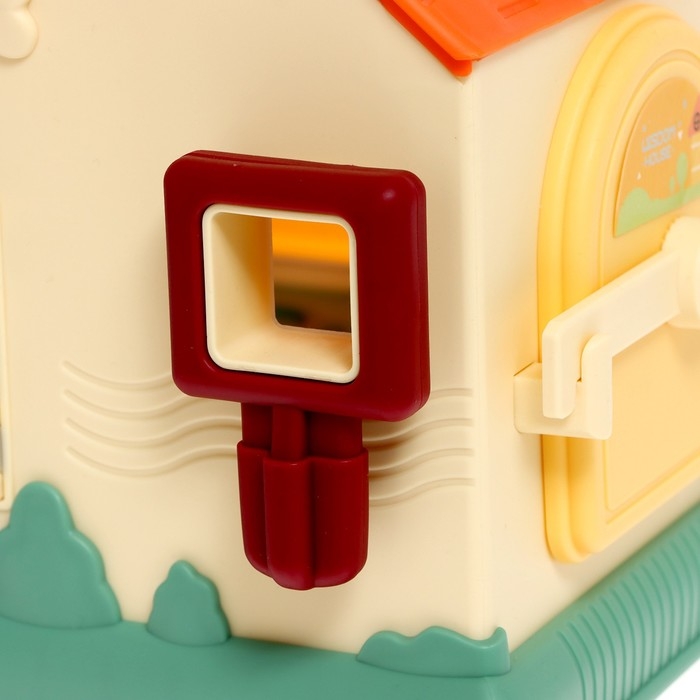 Сортер «Домик», 9 элементов Сортер «Домик», 9 элементов