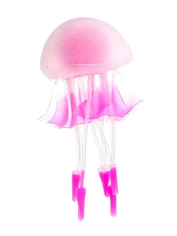 Декор для аквариума &laquo;Медуза&raquo;, 6&times;10 см, с утяжелителем, розовый