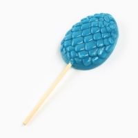 Леденец яйцо на палочке на открытке &laquo;С новым годом змейка&raquo;, вкус виноград 24 г