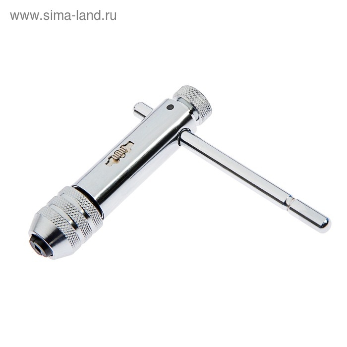 Вороток-трещотка для метчиков ТУНДРА, Т-образный, хромированный, М5 - М12 Вороток-трещотка для метчиков ТУНДРА, Т-образный, хромированный, М5 - М12