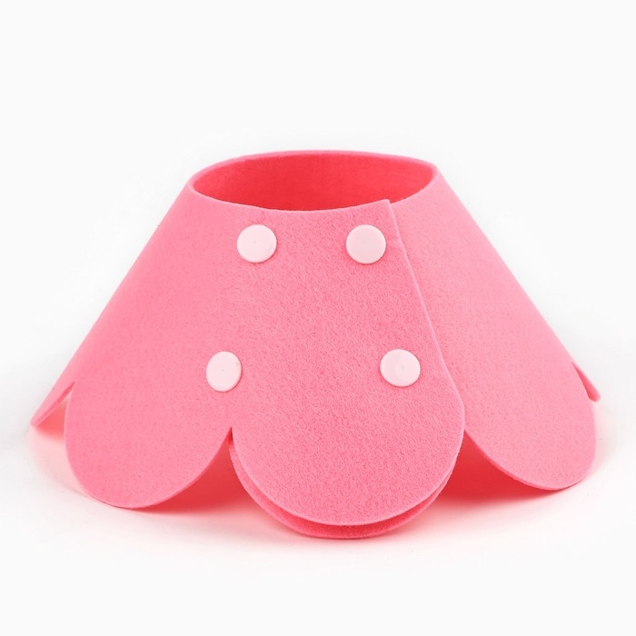 Ветеринарный защитный воротник для кошек и собак, розовый, размер M (обх. шеи 17-22,5 см) Ветеринарный защитный воротник для кошек и собак, розовый, размер M (обх. шеи 17-22,5 см)