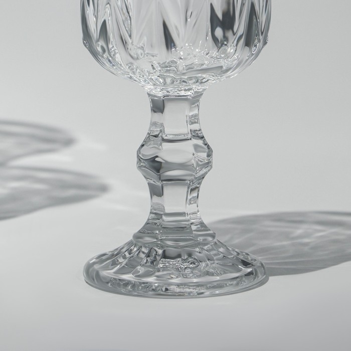 Набор фужеров «Афродита», стеклянный, d=8 см, h=16 см, 210 мл, 6 шт Набор фужеров «Афродита», стеклянный, d=8 см, h=16 см, 210 мл, 6 шт