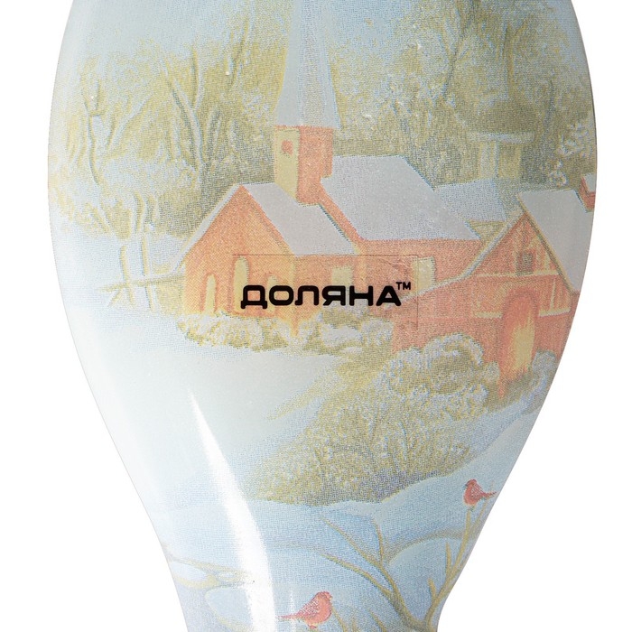 Подставка стеклянная под ложку Доляна «Новый Год», 21,5×7,5×1,5 см Подставка стеклянная под ложку Доляна «Новый Год», 21,5×7,5×1,5 см