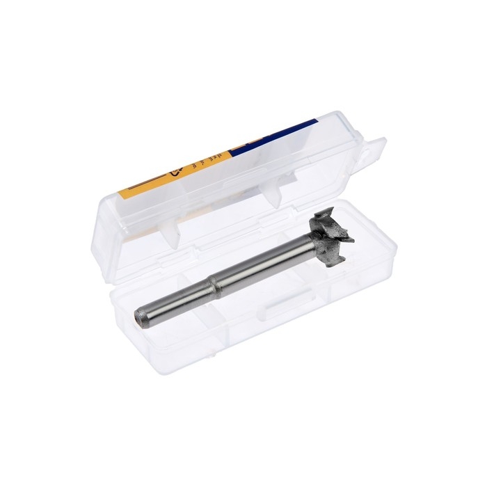 Сверло Форстнера ТУНДРА, твердосплавные пластины, цилиндрический хвостовик, 18 мм Сверло Форстнера ТУНДРА, твердосплавные пластины, цилиндрический хвостовик, 18 мм