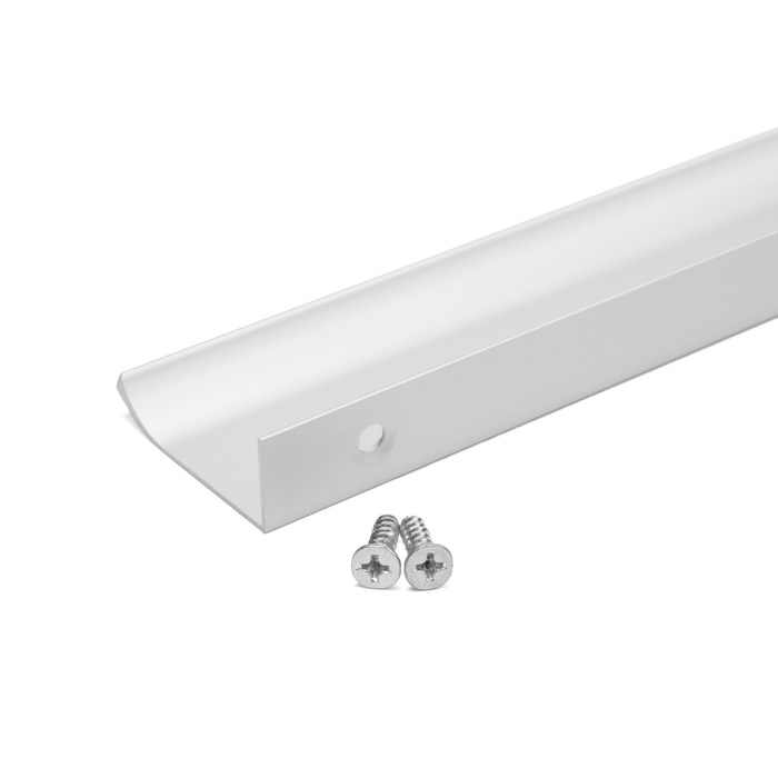 Ручка торцевая CAPPIO RT002CP, L=200 мм, м/о 160 мм, цвет матовый хром Ручка торцевая CAPPIO RT002CP, L=200 мм, м/о 160 мм, цвет матовый хром