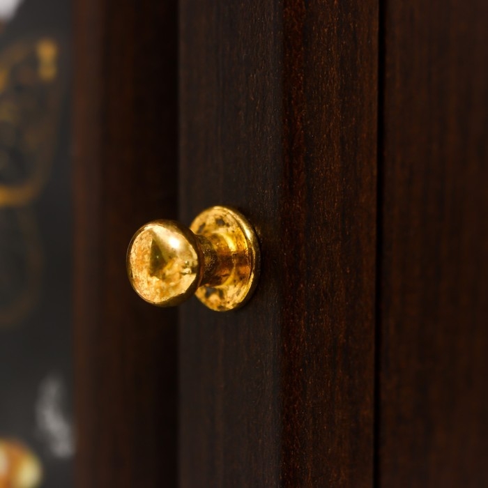 Ключница Ключница "Стайка" 16х31 см венге МИКС