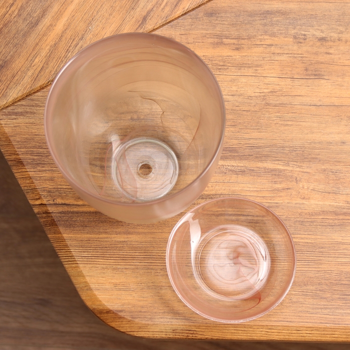 Горшок цветочный с поддоном №3 алебастр коричневый 1 л Горшок цветочный с поддоном №3 алебастр коричневый 1 л