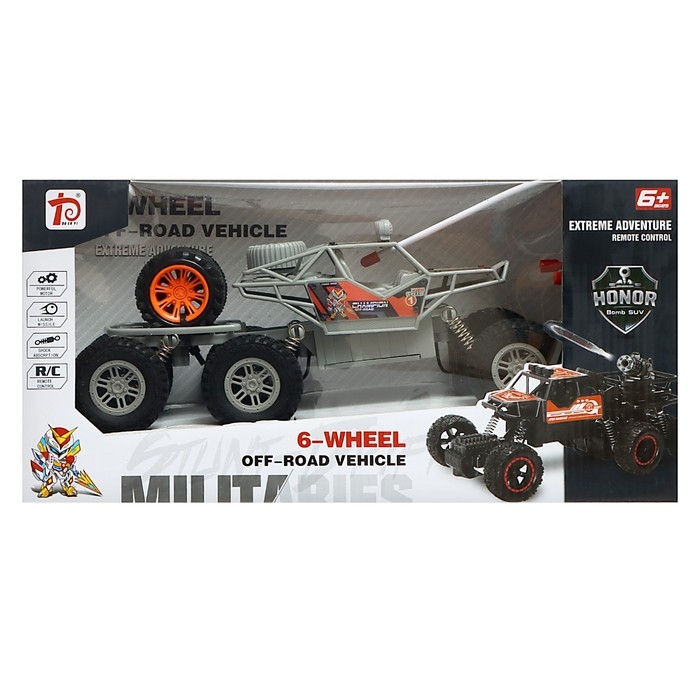 Джип радиоуправляемый «Монстр», работает от аккумулятора Джип радиоуправляемый «Монстр», работает от аккумулятора