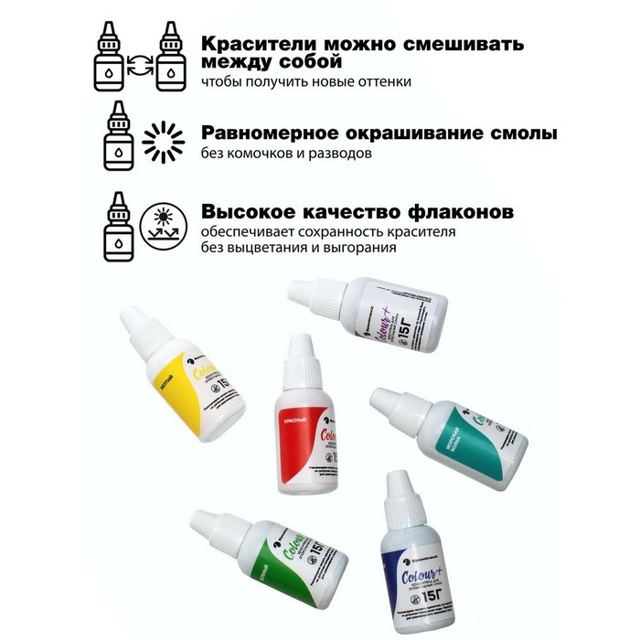 Набор красителей «Базовый», 9 шт. Набор красителей «Базовый», 9 шт.