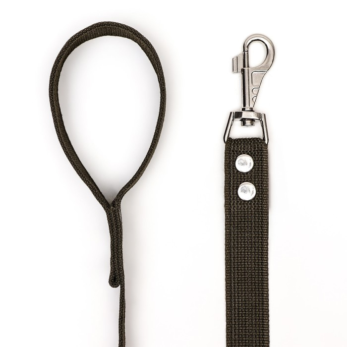Поводок брезентовый, 2,7 м х 3 см Поводок брезентовый, 2,7 м х 3 см