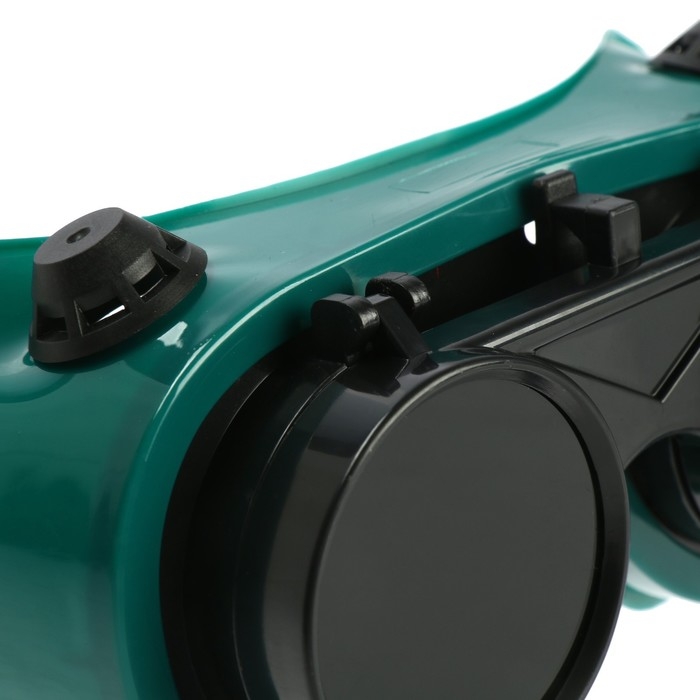 Очки защитные ТУНДРА, круглые, с затемненными стеклами