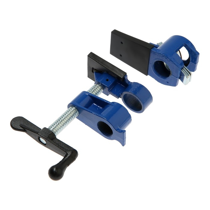 Струбцина трубная ТУНДРА, резиновые накладки, 3/4 Струбцина трубная ТУНДРА, резиновые накладки, 3/4"