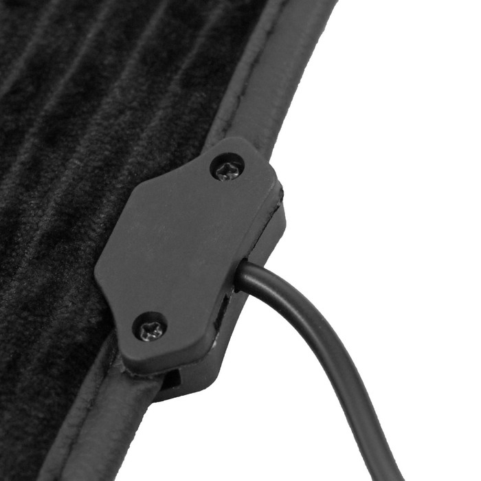 Накидка с подогревом TORSO, заднее сиденье, 12 В, регулятор, провод 120 см, велюр Накидка с подогревом TORSO, заднее сиденье, 12 В, регулятор, провод 120 см, велюр