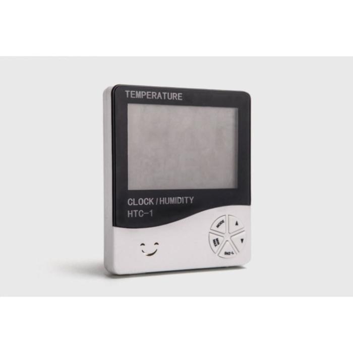 Часы - будильник электронные  Часы - будильник электронные "Бируни" настольные с термометром, гигрометром, 10 х 10 см