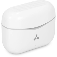 Наушники Accesstyle Tornado TWS Wireless, беспроводная зарядка, до 6 часов, белые