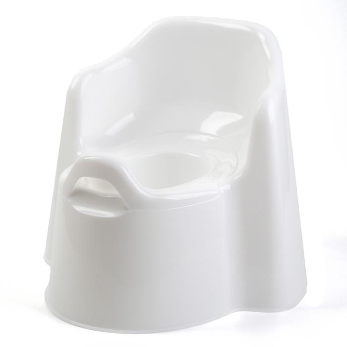 Горшок детский Little King, съёмная чаша, цвет белый Горшок детский Little King, съёмная чаша, цвет белый