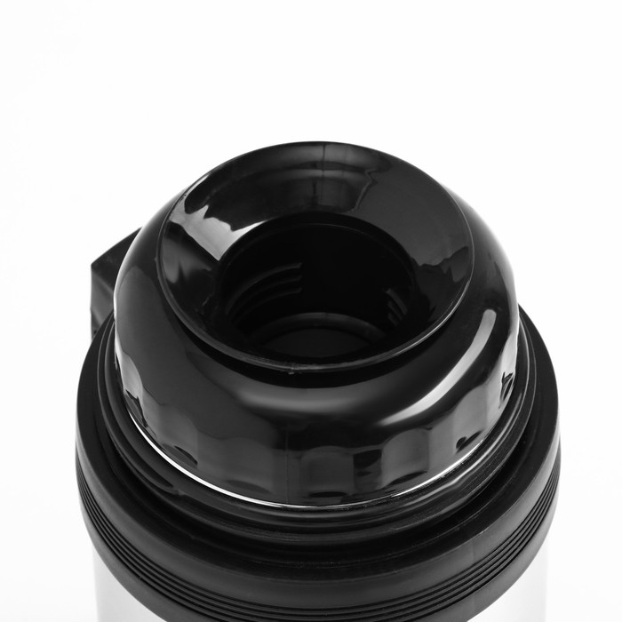 Термос с широким горлом универсальный, 1 л, на ремне, до 10 ч, 12.5 х 23.5 см Термос с широким горлом универсальный, 1 л, на ремне, до 10 ч, 12.5 х 23.5 см