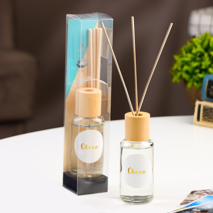 Диффузор ароматический  Диффузор ароматический "Модерн", 50 мл, океан, "Богатство Аромата"