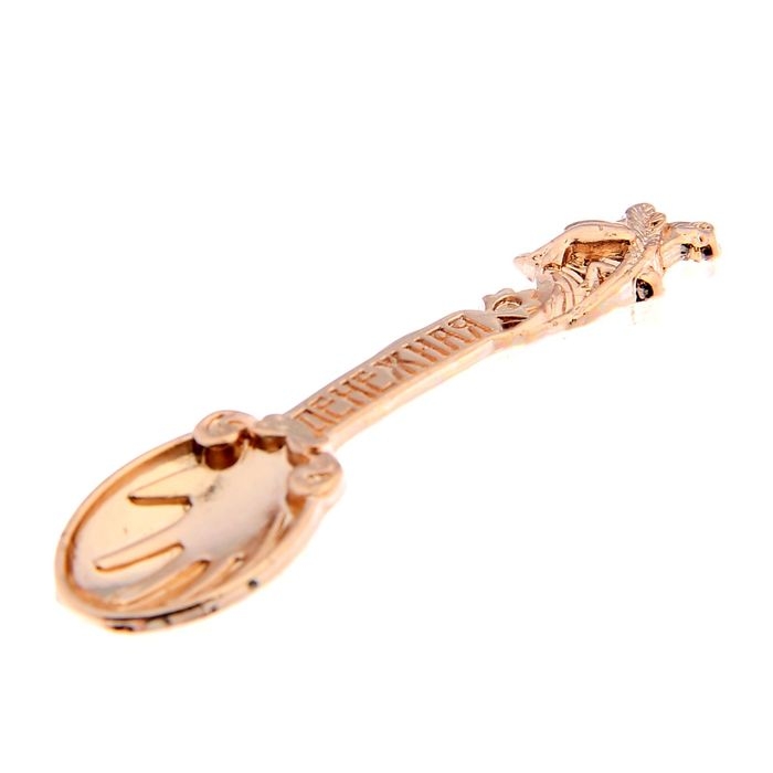 Кошельковый талисман: ложка загребушка «Денежная», 4 х 0,5 см.