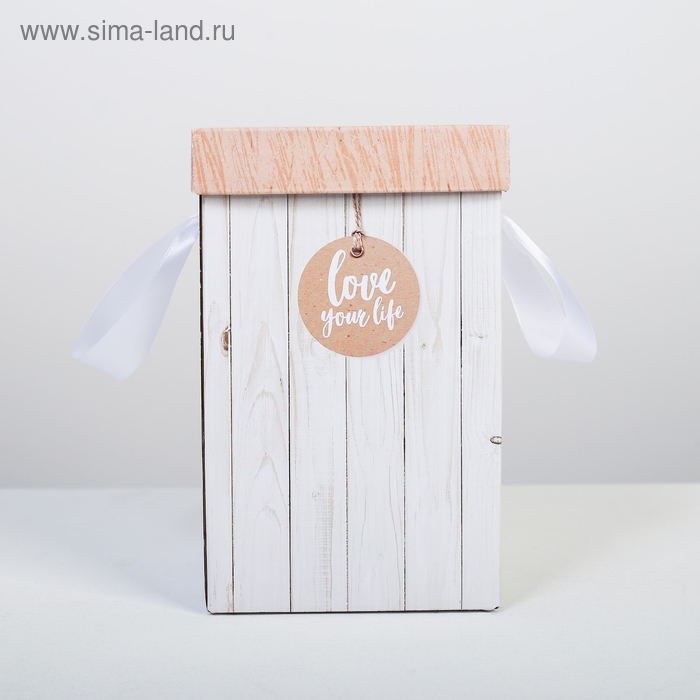 Коробка подарочная складная «Доски», 14 х 23 см Коробка подарочная складная «Доски», 14 х 23 см
