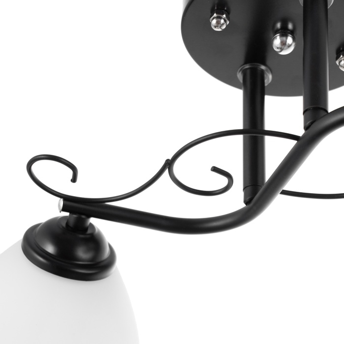 Люстра Люстра "Аврора" 2хЕ27 40Вт черный 48х26 см