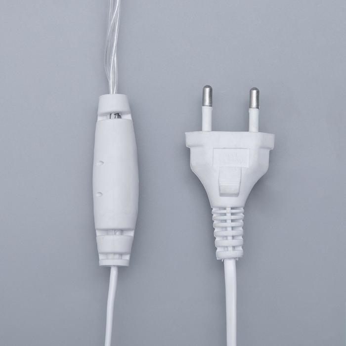 Гирлянда «Бахрома» 4 × 0.6 м, IP44, прозрачная нить, 180 LED, свечение тёплое белое, 8 режимов, 220 В Гирлянда «Бахрома» 4 × 0.6 м, IP44, прозрачная нить, 180 LED, свечение тёплое белое, 8 режимов, 220 В