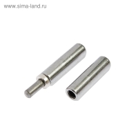 Петля гаражная,16х120 мм, для сварки, с подшипником, каплевидная