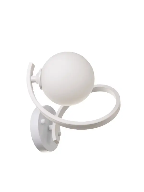 Бра настенный BayerLux Nadine, 1&times;10 Вт, GU10, белый, 37&times;16&times;32 см