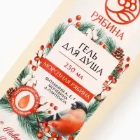 Гель для душа, с витаминами, мочевиной и д-пантенолом, аромат: морозная рябина, 250 мл РЯБИНА