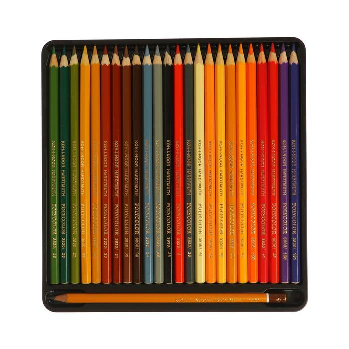Карандаши 72 цвета Koh-I-Noor POLYCOLOR 3837, картонная упаковка, европодвес Карандаши 72 цвета Koh-I-Noor POLYCOLOR 3837, картонная упаковка, европодвес