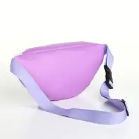 Сумка поясная &laquo;Друзья&raquo; для девочки, на молнии, сиреневая