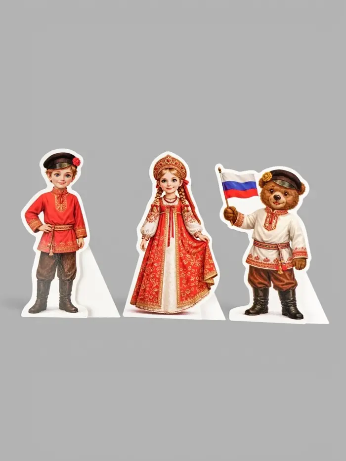 Набор оформительский &laquo;Традиции России&raquo;, 5 предметов