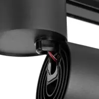 Светильник трековый BayerLux SLIM &laquo;Цилиндр&raquo;, LED, 9 Вт, 3000K-6000К, 48 В, CRI90, 6&times;6&times;10 см, чёрный