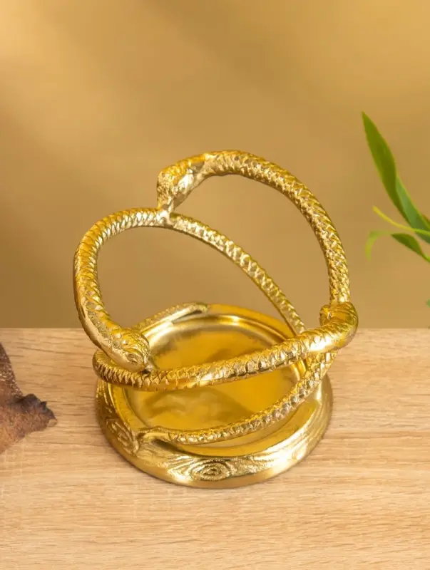 Подставка для бутылки «Змей искуситель», 10.5×10.5×15 см, алюминий Подставка для бутылки «Змей искуситель», 10.5×10.5×15 см, алюминий