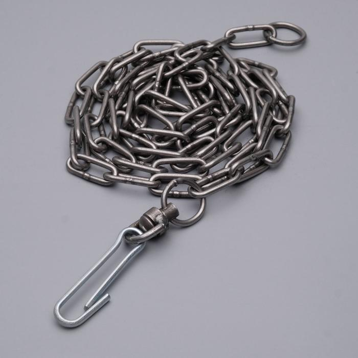 Цепь для привязи собак, 3 м, калибр 5 х 36 мм, черная Цепь для привязи собак, 3 м, калибр 5 х 36 мм, черная